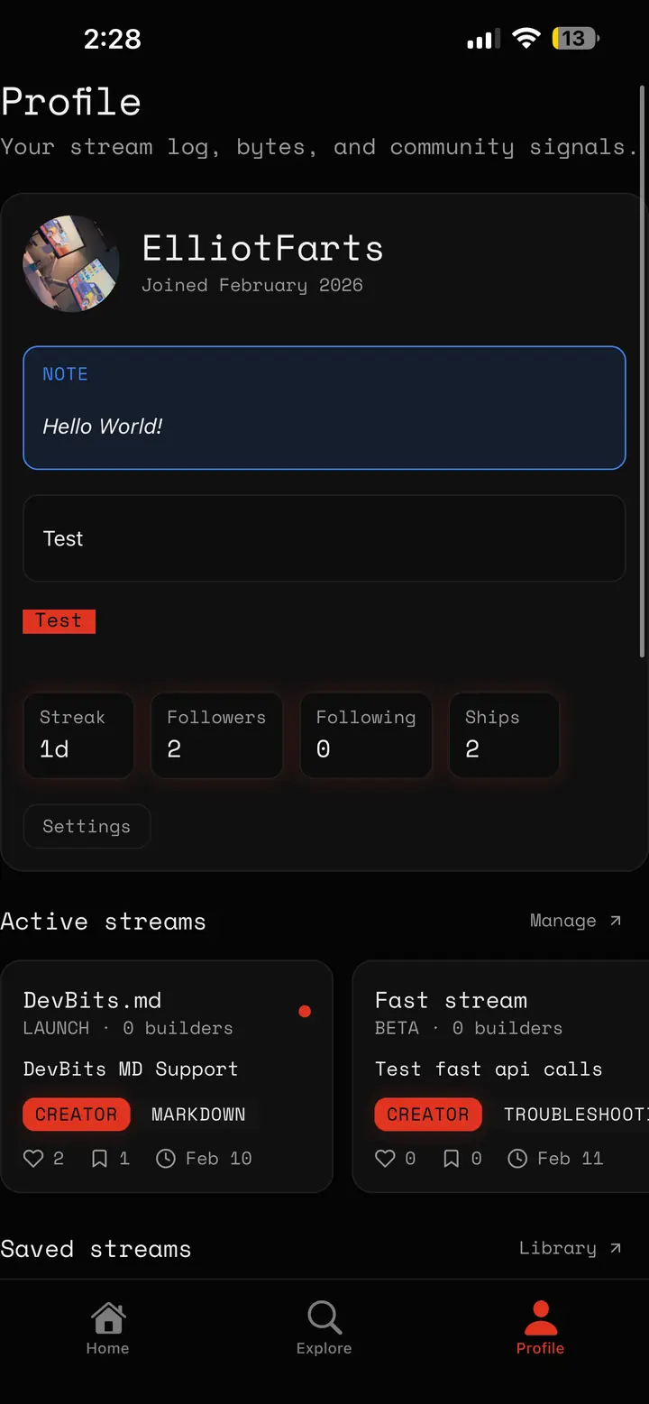 DevBits app screenshot 4